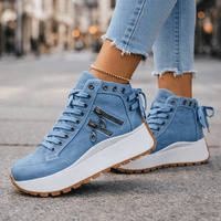 Wella - Gepolsterter Chunky-Sneaker – Blau