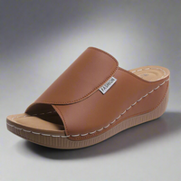 Prunberta | Bequeme Sandalen mit Fußgewölbeunterstützung – Braun