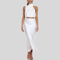 Marlene | Modernes Maxi-Kleid – Weiß