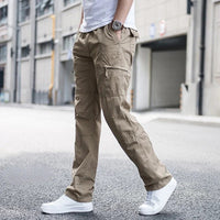 Davide™ | Stylische Cargo-Hose – Khaki