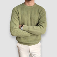 Lumier | Warm Knit Sweater – Grün