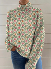 Isla | Frauen Wunderschöne Blumen Kunstdrucke – Geblumte
