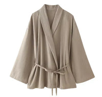 Kimono-Set – Khaki