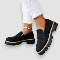 Elevin | Vintage Penny Loafers – Schwarz