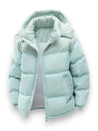 Jack™ - Moderne Huva Pufferjacke – Hellblau
