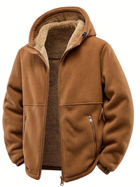 Rickelton – Winterjacke Mit Kapuze Und Fronttasche – Braun