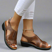 Rosenda | Bequeme Orthopädische Sandalen – Braun