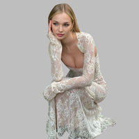 Karswinda | Elegant Lace Dress für zeitlose Eleganz – Weiß