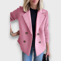 Arlisse – Blazer mit Doppelreiher – Rosa