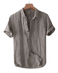 Phuket Linen Shirt – Grau