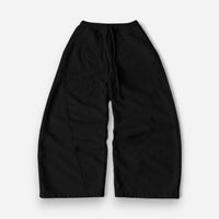 Unisex Jogginghose mit extra lockerer Passform | Übergröße – Schwarz