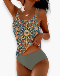 Damen Elegante Bademode | Komfortabel Bikini und Badeanzug – Grün