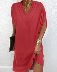 Sense | Elegantes Kleid mit schmeichelnder Passform – Rouge