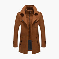 Melle | Zweiteiliger Wintermantel – Orange