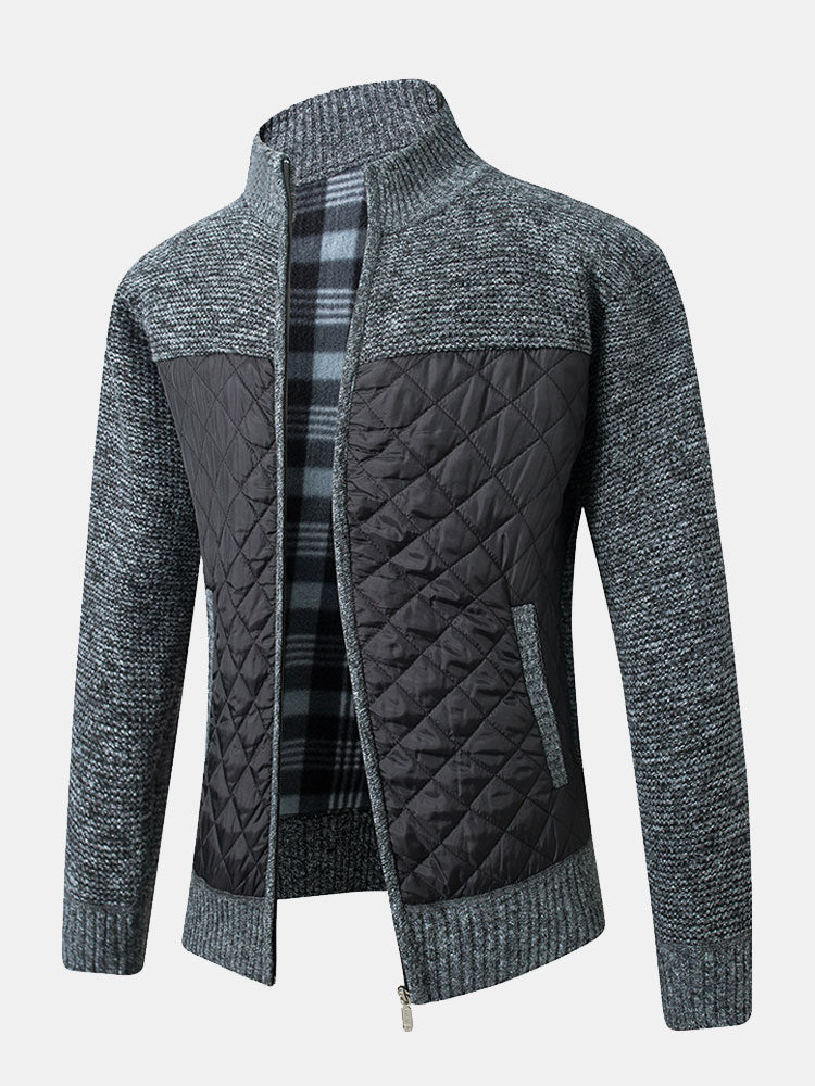 Aries | Moderne und stilvolle Jacke für Herren mit Stehkragen und Seitentaschen