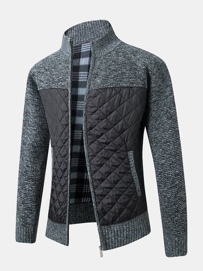 Aries | Moderne und stilvolle Jacke für Herren mit Stehkragen und Seitentaschen