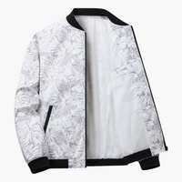 Theodor® | Elegante Herren Bomberjacke – Weiß