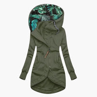 Lila | Wetterfeste Damen-Winterjacke – Grün