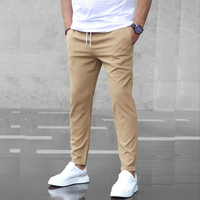 Aljure - Bequeme Slim-Fit-Hosen für Herren – Beige