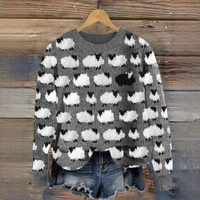 Marta - Schicker Pullover – Grau