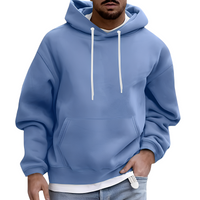 Benson - Bequemer und warmer Hoodie – Blau