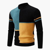 Alexander | Strickpullover – Schwarz / Gelb