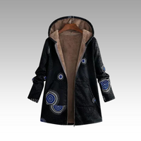 Cozeva™ - Warme und Weiche Kapuzenjacke – Schwarz