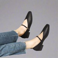 Pilgunda | Bequeme Sandalen für empfindliche Füße – Schwarz