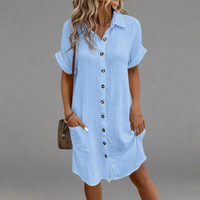 Harnwina | Sommerliches Maxikleid mit Wohlfühlfaktor – Blau