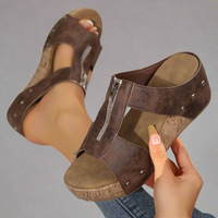 Meriswina | Elegante Orthopädische Sandalen – Braun