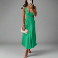 Raffaela | Premium Dreamy Maxi Dress für besondere Anlässe – Grün