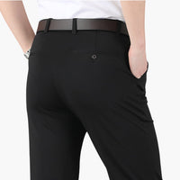 Stretch Herrenhose für Männer – Schwarz