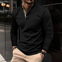 OLIVER – Langarm-Polo mit stylischem Kragen – Warta