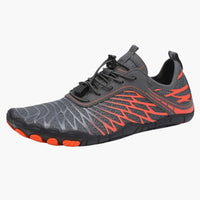 Unisex Barfuß schuhe mit rutschfester Sohle und dehnbarem Fit – Rot