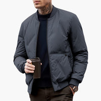 David | Premium Herrenjacke – Blau