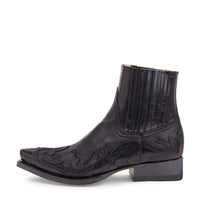 Tamino | Herren Western-Cowboystiefel aus Leder – Schwarz