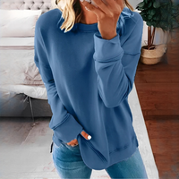 Annalee – Bequemer Pullover – Blau