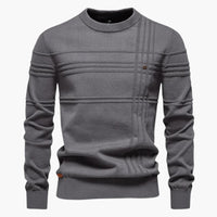Maxim | Elegantes Design, Hochwertiger Pullover – Grau