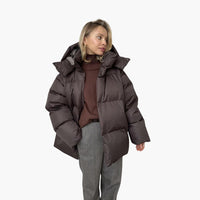 Lisa | Pufferjacke für Damen – Braun