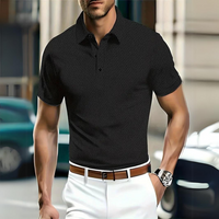 Evert | Lässiges Slim Fit-Poloshirt für Herren – Schwarz