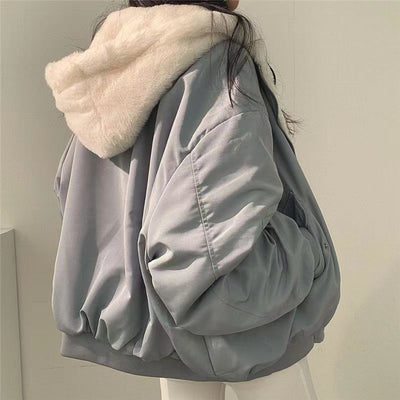 Käthe - Wendbare Jacke mit Kapuze