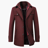 Business Winterjacke für Herren – Rot