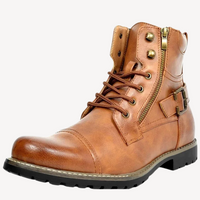 Hendrik | Moderne Herrenstiefel – Rostbraun