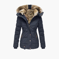 Strukturierte Jacke für Damen – Blau