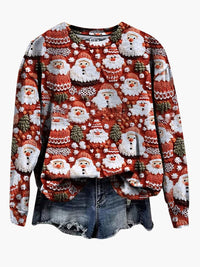 Bella | Weihnachtsmann-Pullover – Mehrfarbig