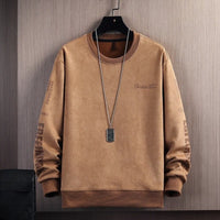 Niko - Eleganter Winterpullover für Männer – Braun