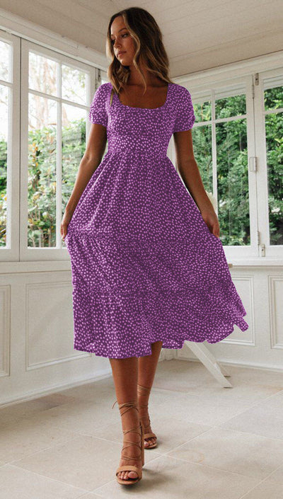 Boho Bequemes Kleid