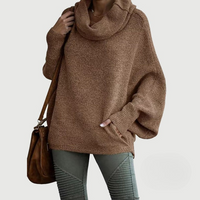 DIETLINDE - OVERSIZE-PULLOVER – Braun