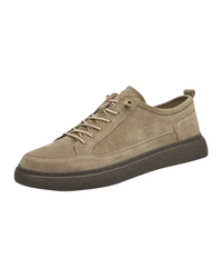 Wildleder Turnschuhe – Camel