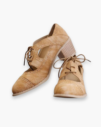 Damen Vintage Heels Schuhe | Modisch & Stilvoll – Beige
